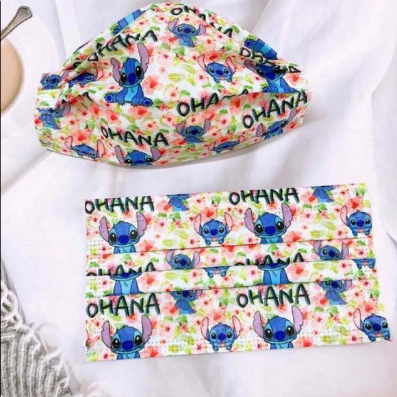 Disney Stitch Face Mask - Picture 5 of 5